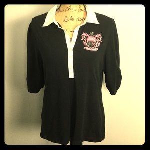 Tommy Hilfiger XL American classics black polo